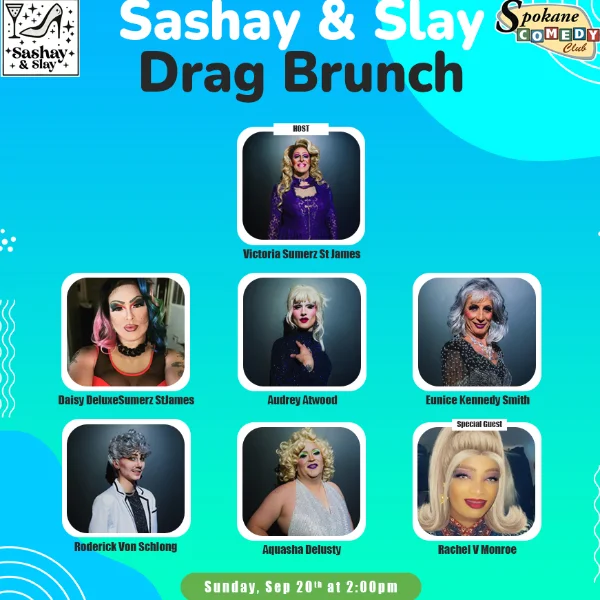 Poster for Sashay & Slay Drag Brunch