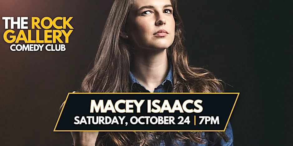 Poster for Macey Isaacs Comedy Show