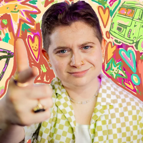 Poster for Strapped-In! Queer Comedy Showcase