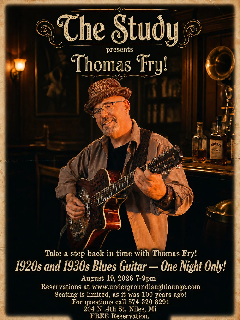 Poster for The Thomas Fry at The Study