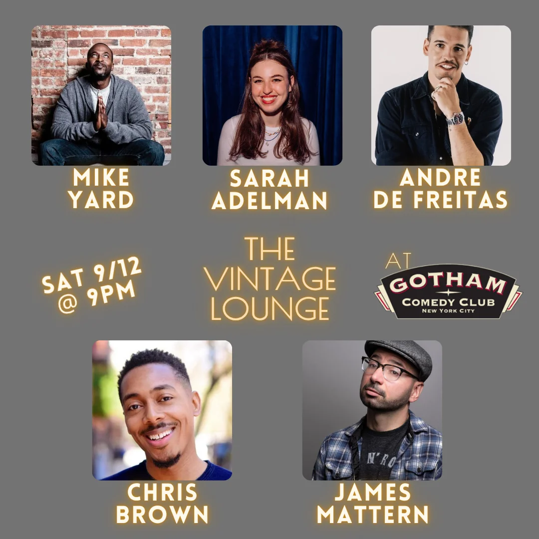 Poster for The Gotham All-Stars (The Vintage Lounge)