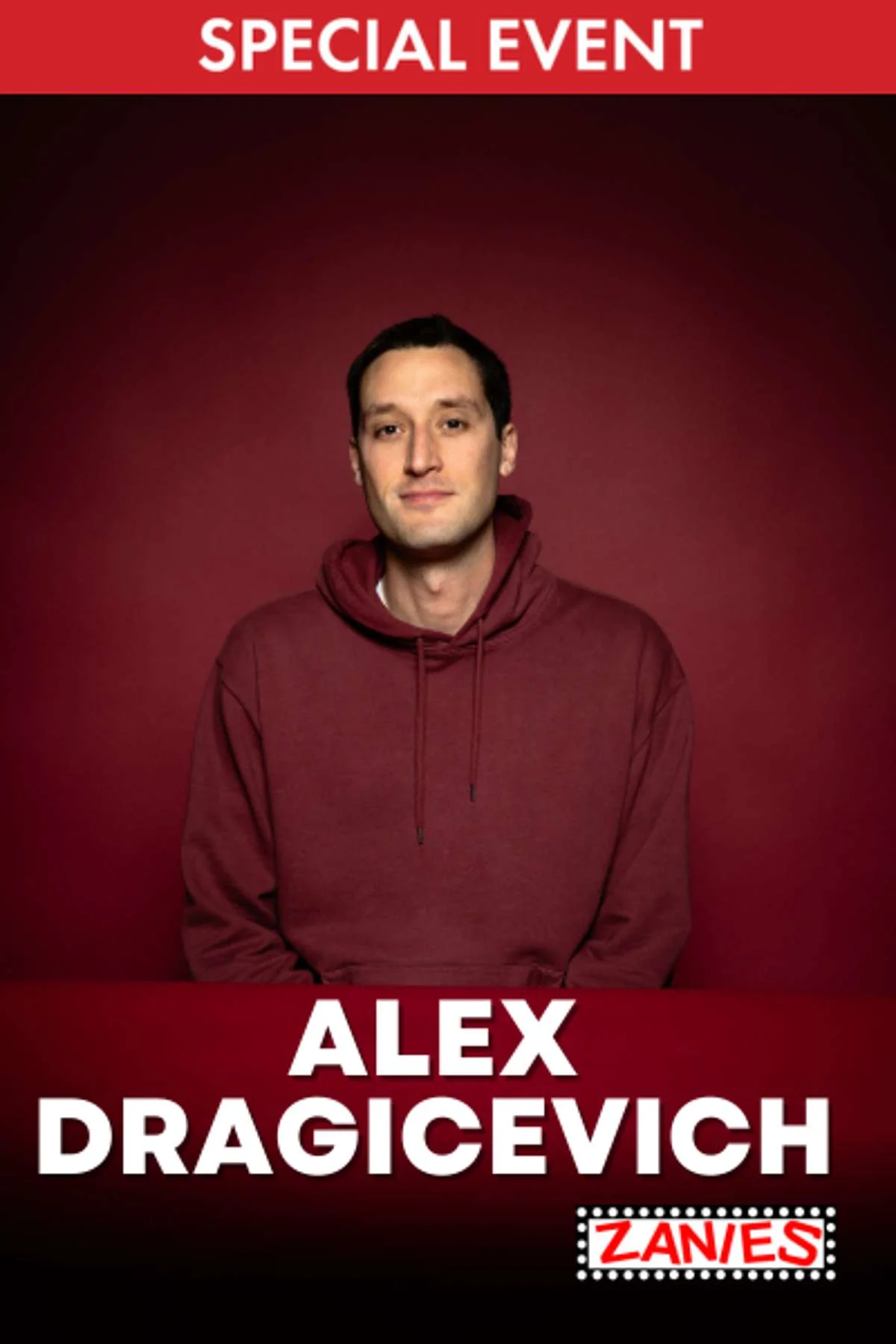 Poster for Alex Dragicevich – *Special Event*