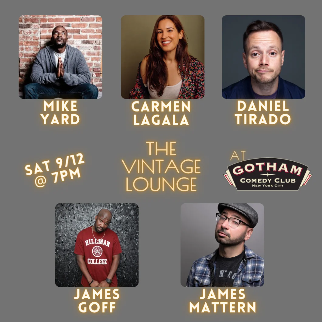 Poster for The Gotham All-Stars (The Vintage Lounge)