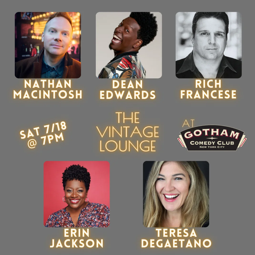 Poster for The Gotham All-Stars (The Vintage Lounge)