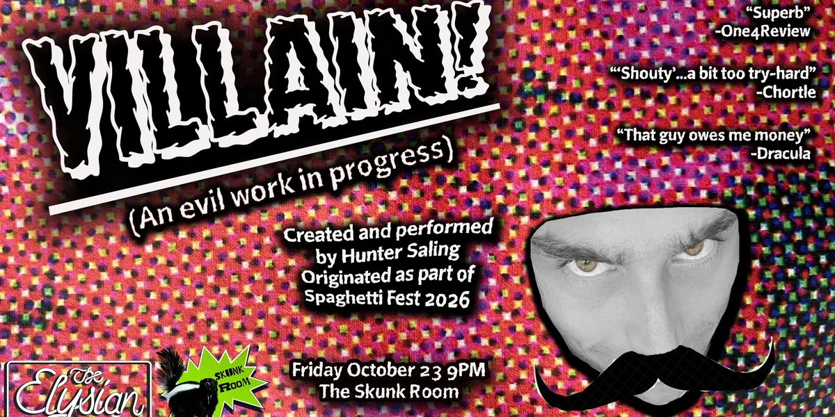 Poster for VILLAIN! (An Evil Work In Progress)