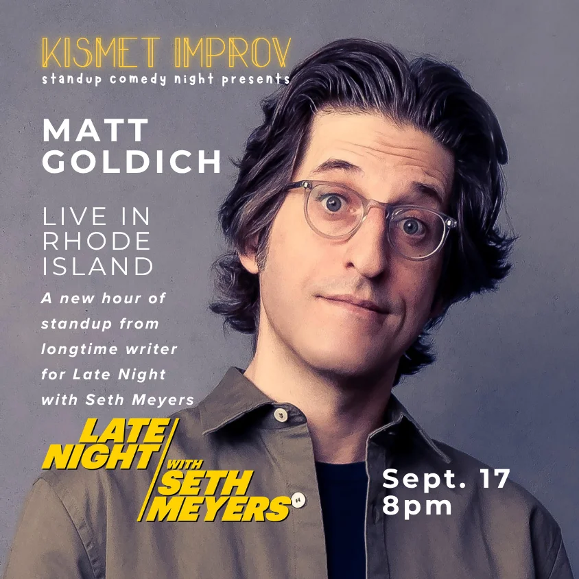 Poster for MATT GOLDICH: LIVE IN RHODE ISLAND