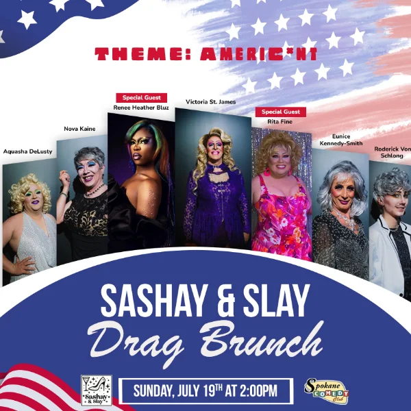 Poster for Sashay & Slay Drag Brunch