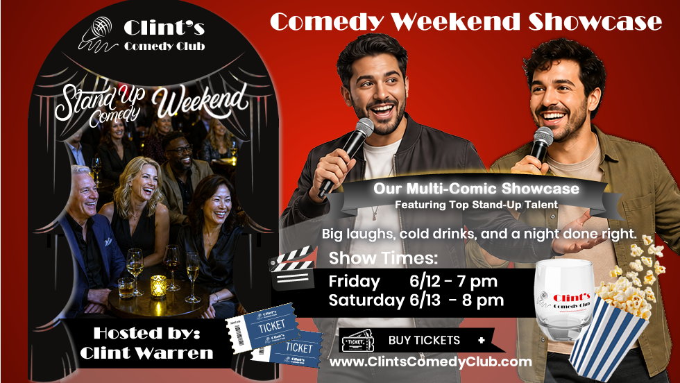 Poster for Comedy Weekend Showcase - June 12-13