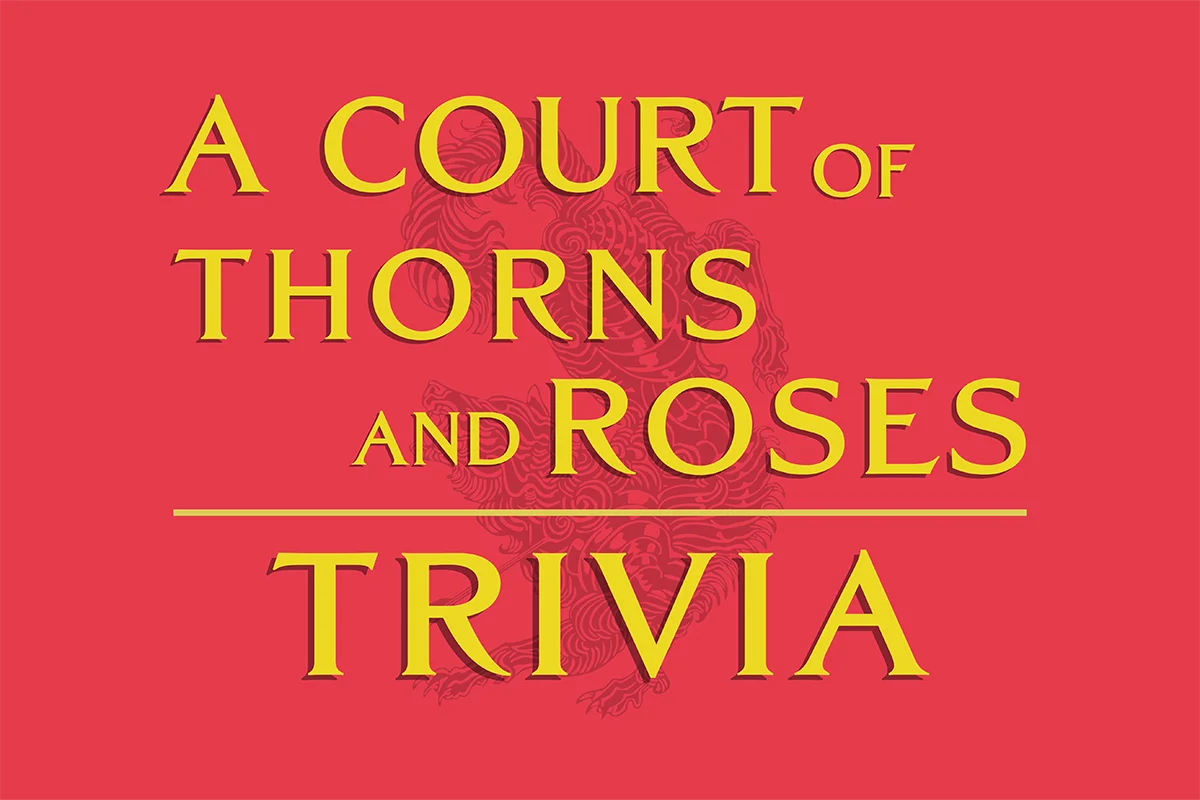Poster for Book Club Trivia: A Court of Thorns and Roses