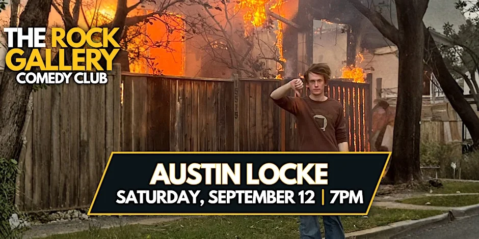 Poster for Austin Locke Comedy Show
