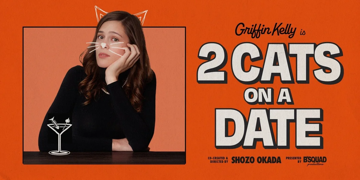 Poster for 2 CATS ON A DATE