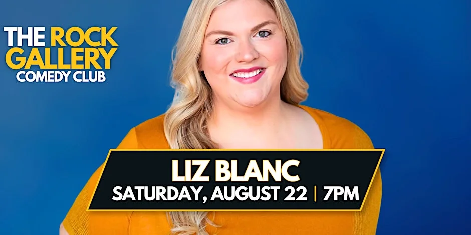 Poster for Liz Blanc Comedy Show