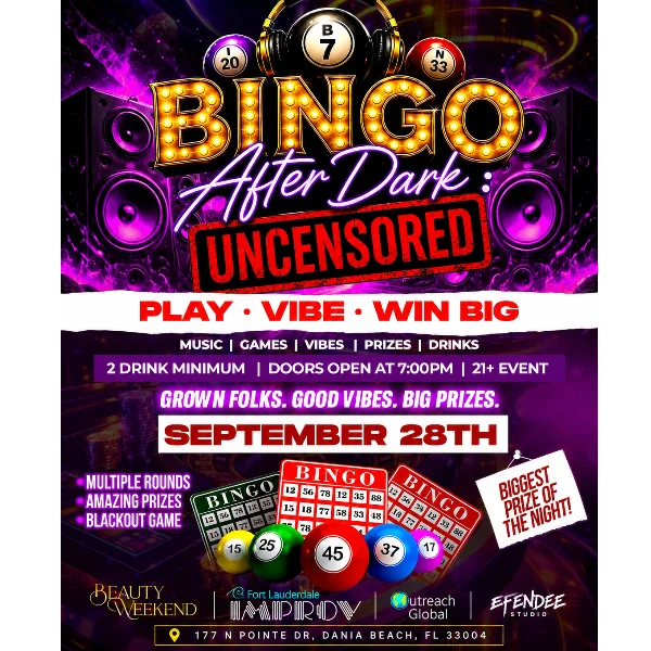 Poster for BINGO AFTER DARK- UNCENSORED