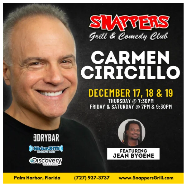 Poster for Carmen Ciricillo Comedy