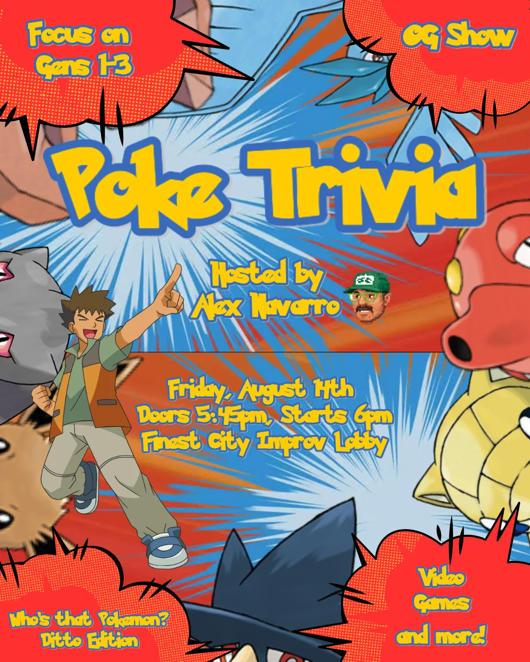 Poster for Pokemon Trivia - Lobby