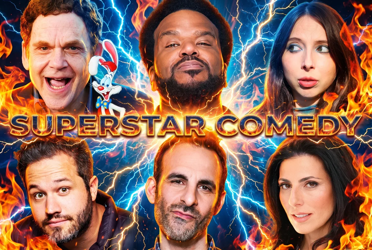 Poster for Tonight at the Improv ft. Craig Robinson, Esther Povitsky, Charles Fleischer, Kira Soltanovich, Brian Monarch, Hunter Hill and VERY Special Guests