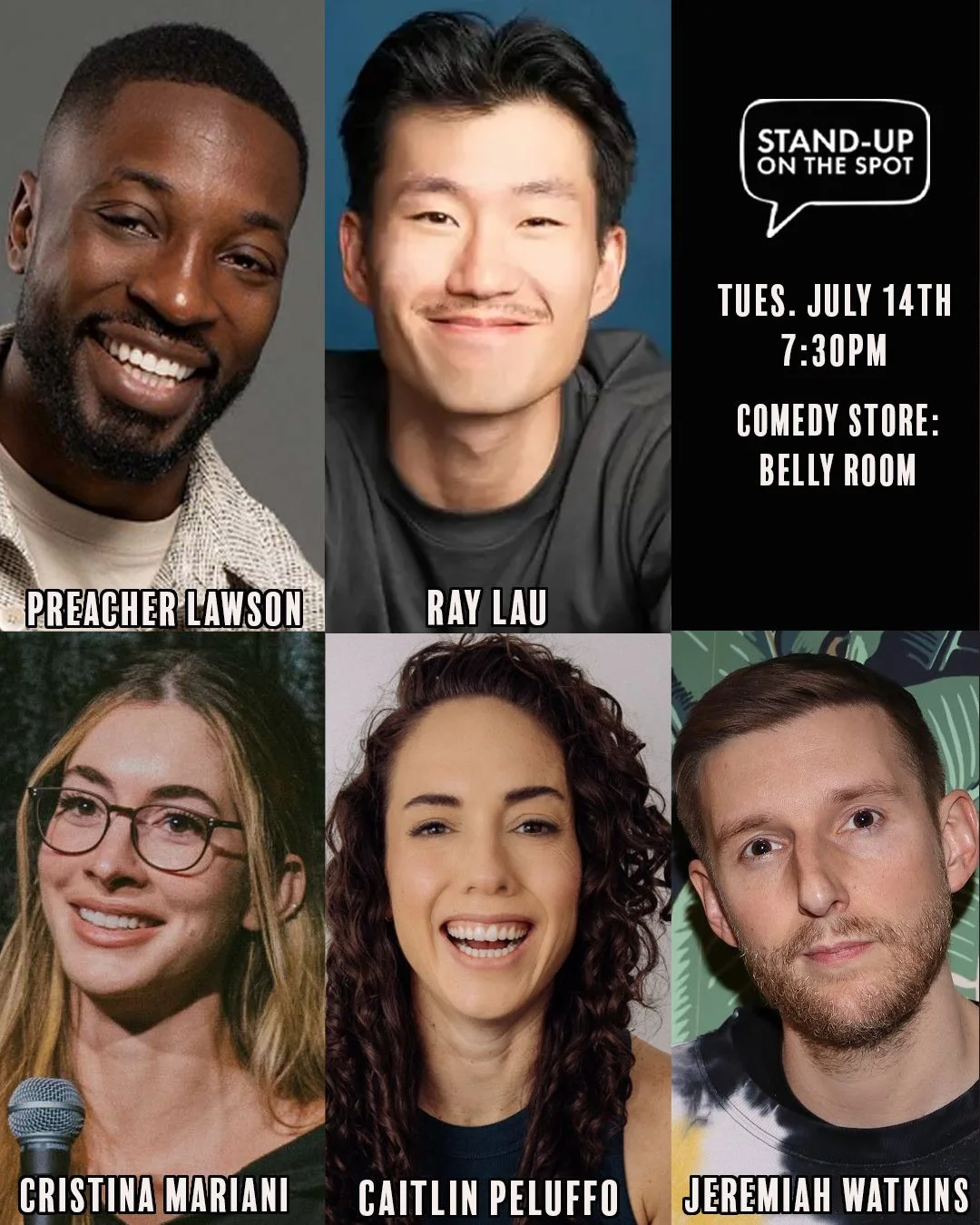 Poster for Stand-Up on the Spot