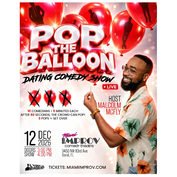 Poster for Pop The Balloon: Dating Comedy Show