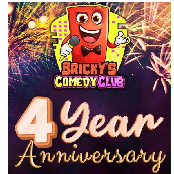 Poster for Bricky's 4 Year Anniversary Show! 🥳