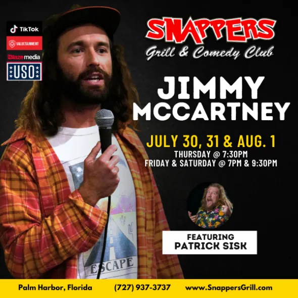 Poster for Jimmy McCartney Comedy