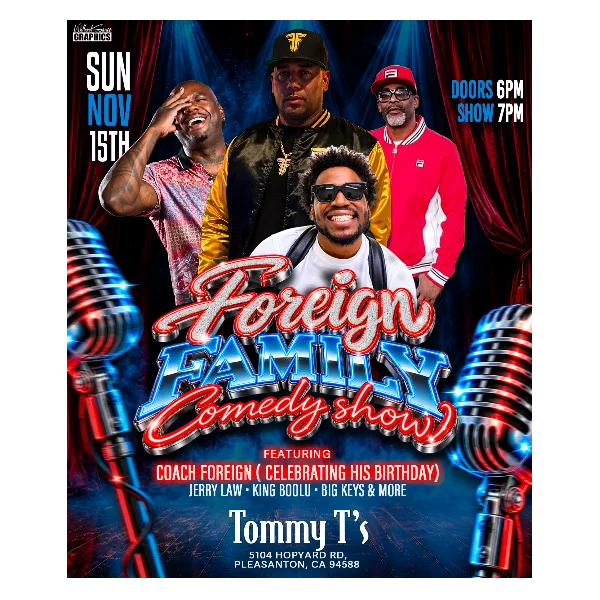 Poster for Foreign Family Comedy Show