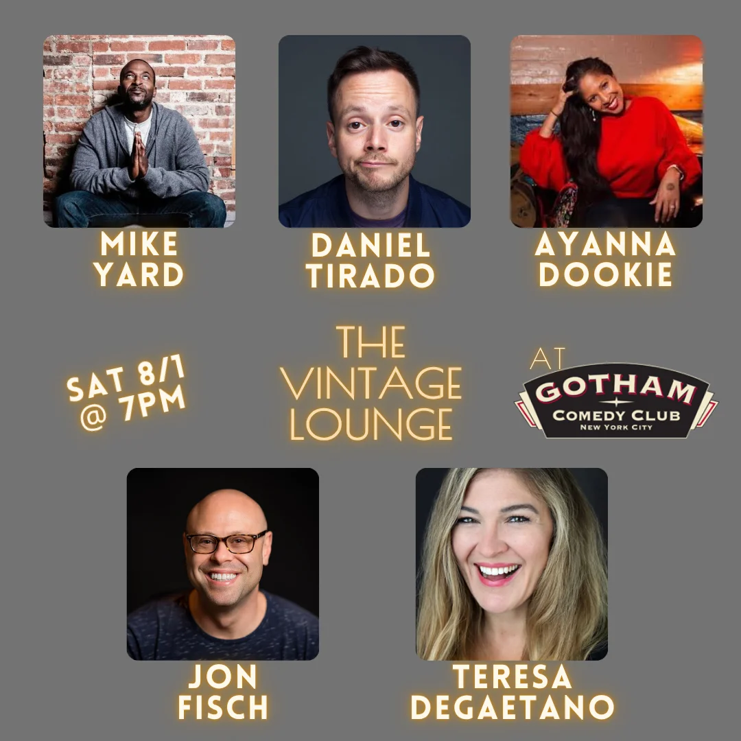 Poster for The Gotham All-Stars (The Vintage Lounge)