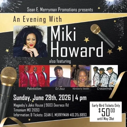 Poster for An Evening With Miki Howard