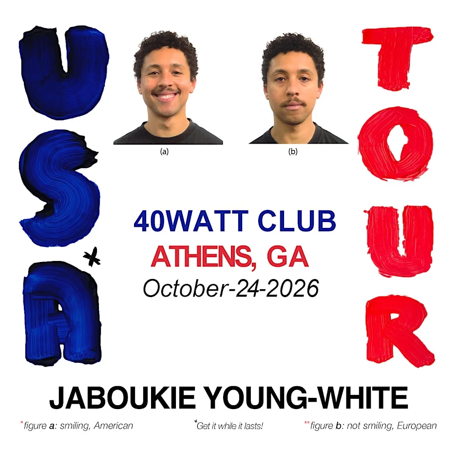 Poster for COMEDIAN JABOUKIE YOUNG-WHITE