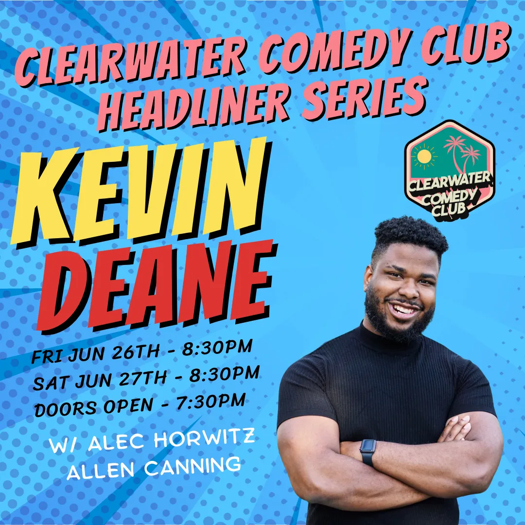 Poster for Headliner Kevin Deane