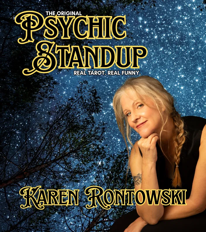 Poster for Psychic Standup with Karen Rontowski