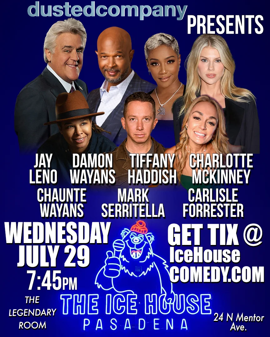 Poster for Jay Leno, Damon Wayans, Tiffany Haddish & more