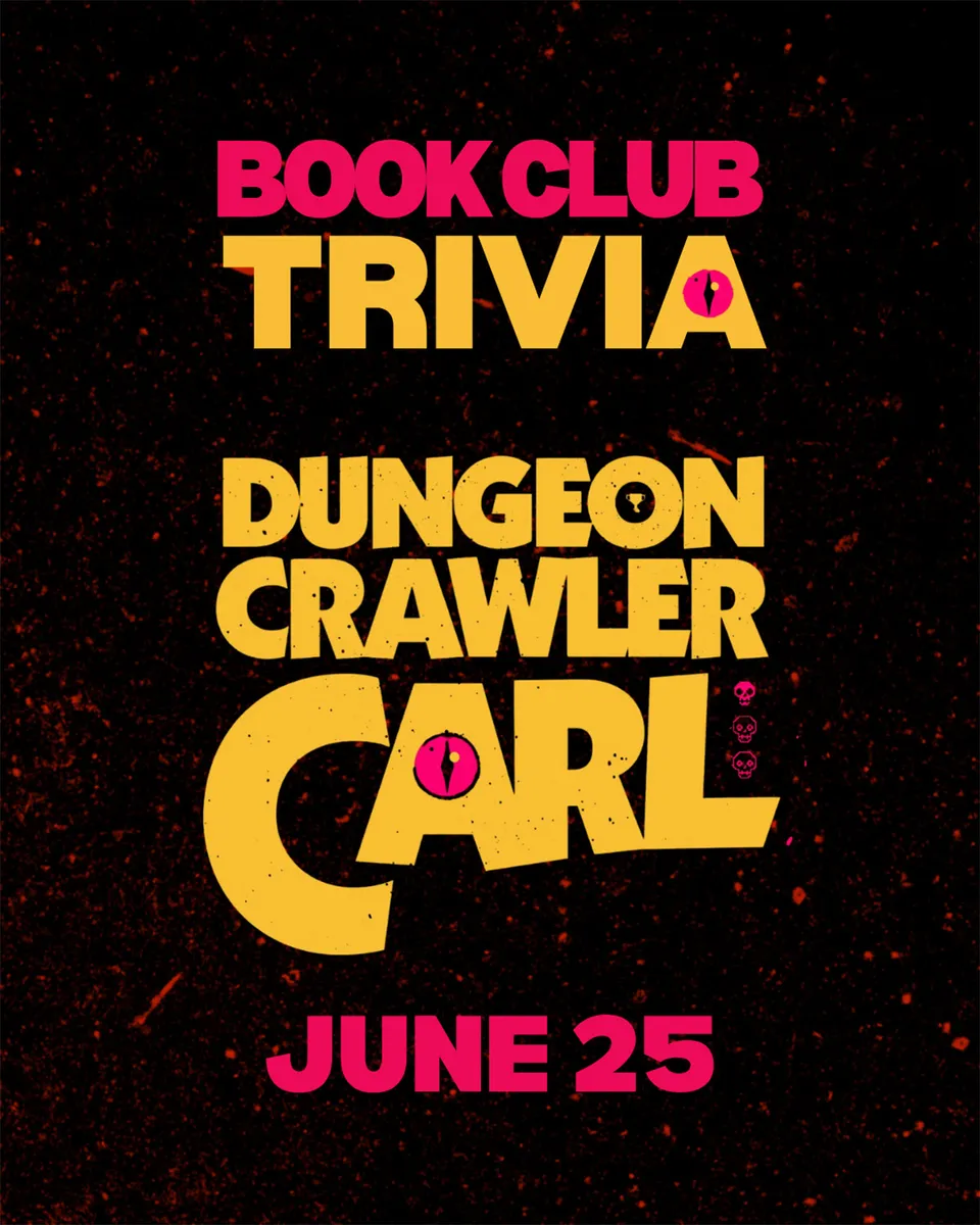 Poster for Book Club Trivia: Dungeon Crawler Carl
