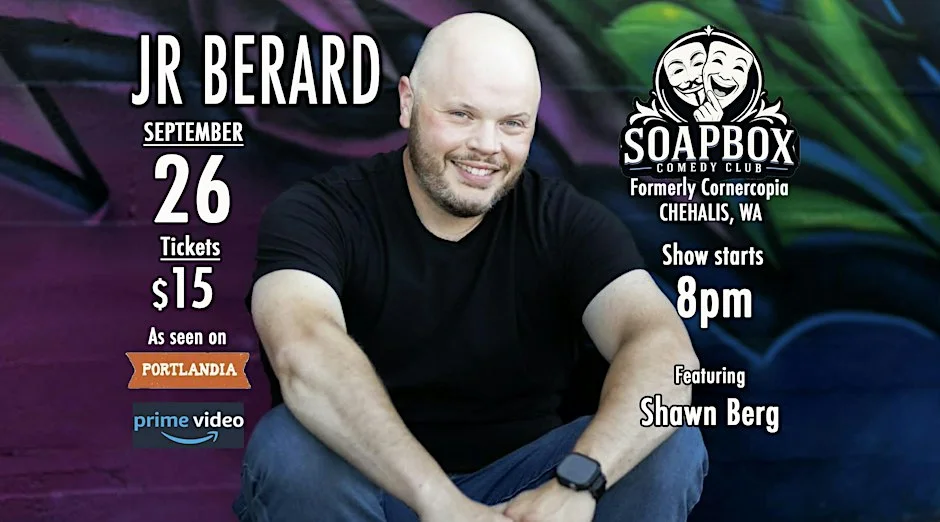 Poster for JR Berard Headlines!