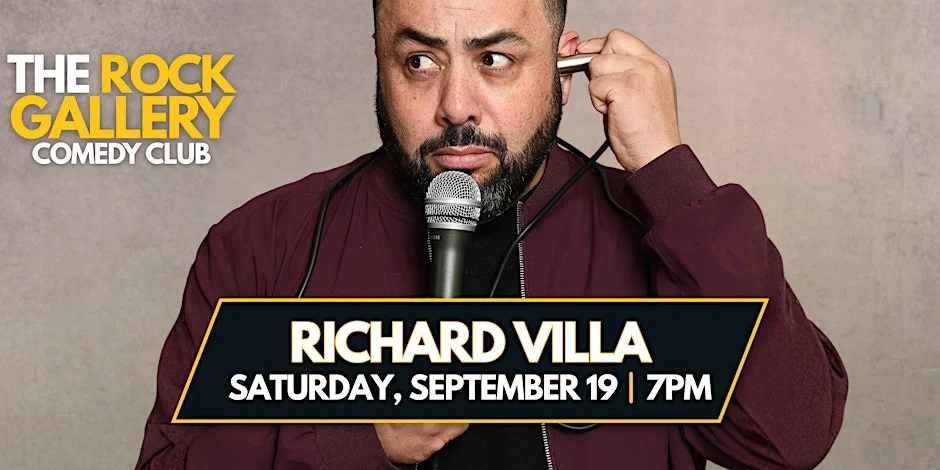 Poster for Richard Villa Comedy Show