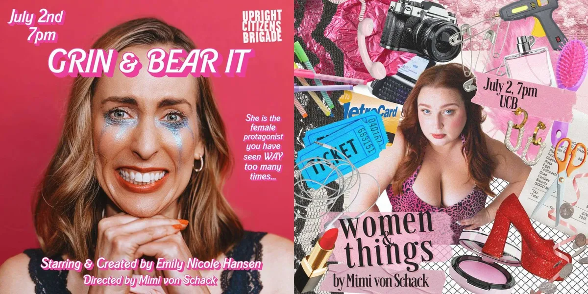 Poster for Grin & Bear It / Women & Things