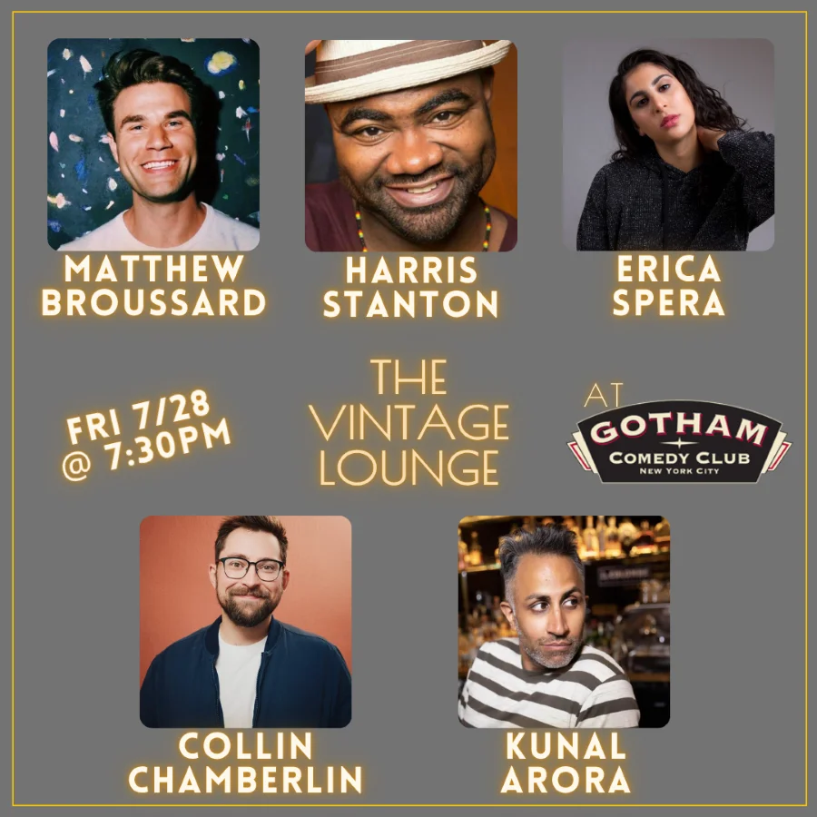 Poster for The Gotham All-Stars (The Vintage Lounge)