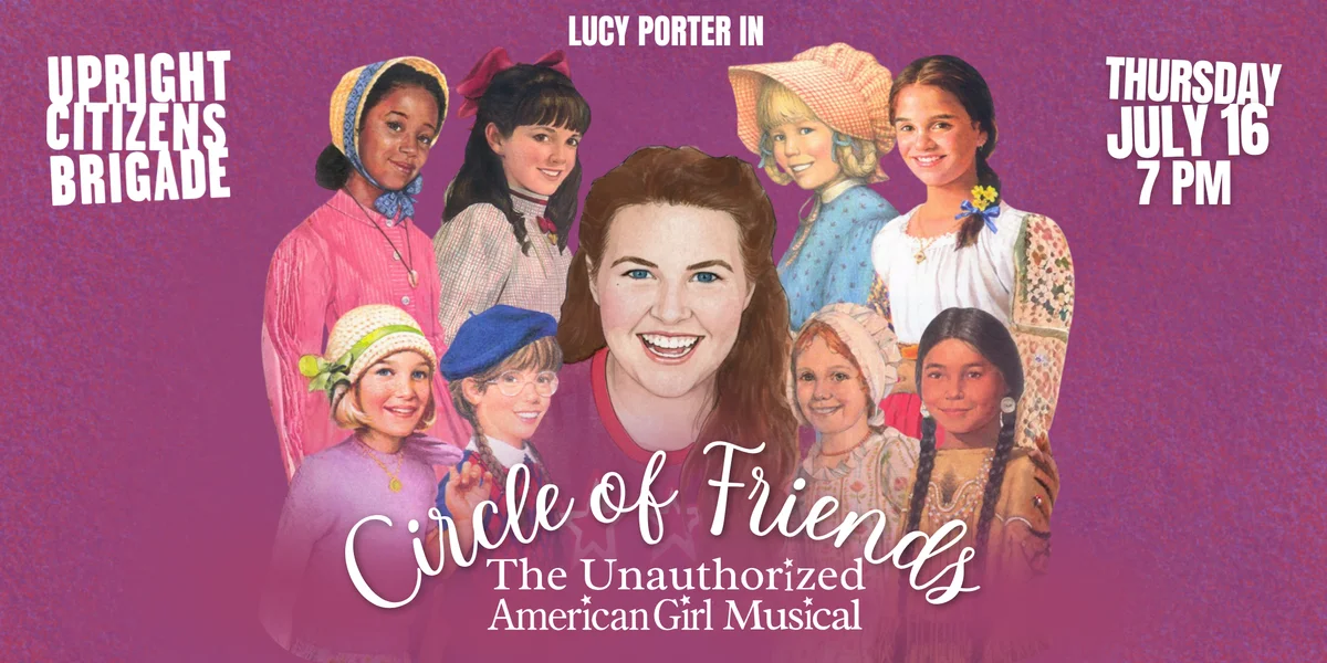 Poster for Circle of Friends: The Unauthorized American Girl Musical