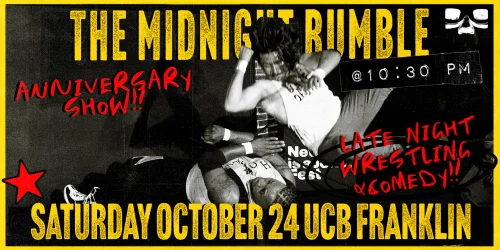 Poster for The Midnight Rumble Anniversary Show!!