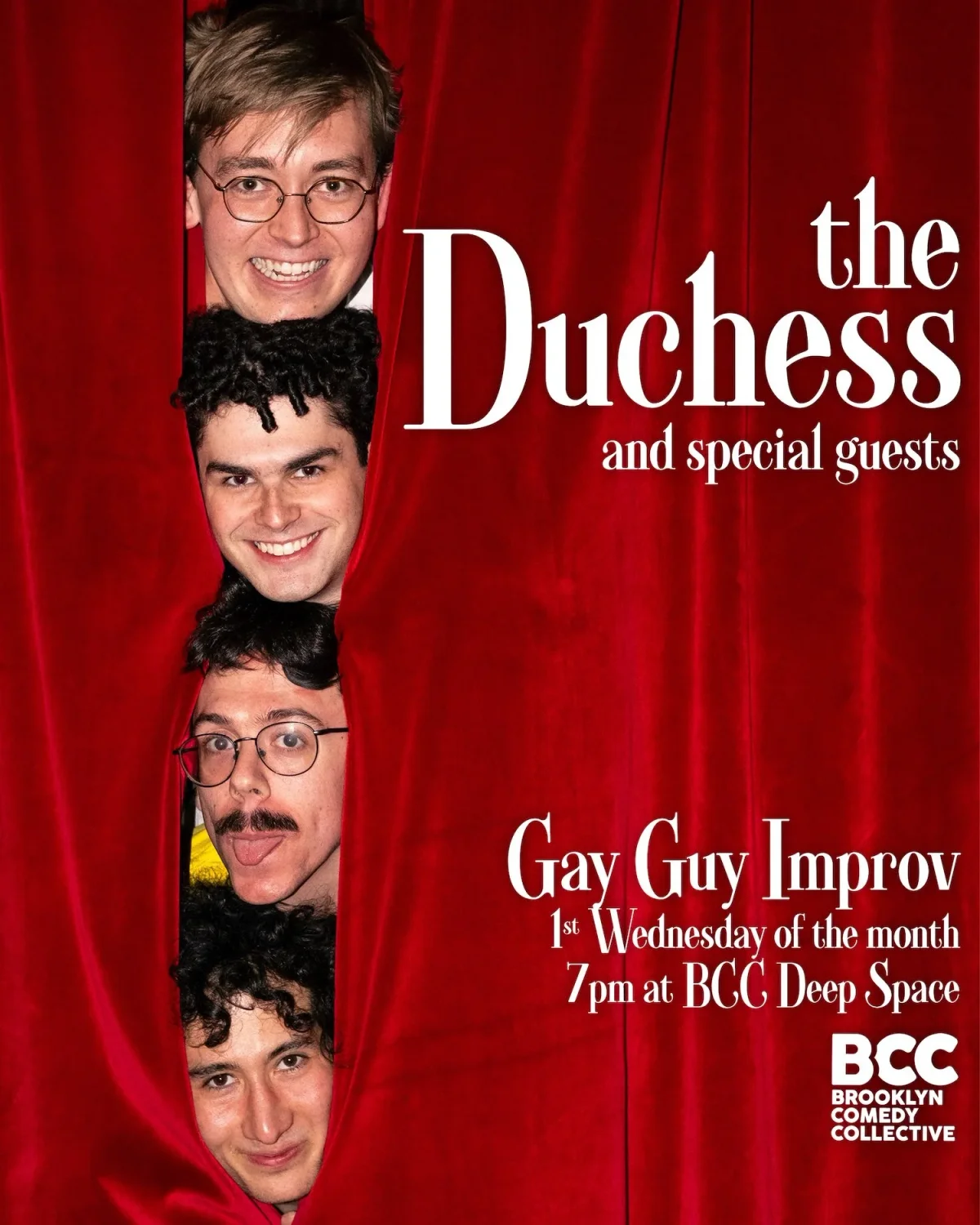 Poster for The Duchess and Special Guests!
