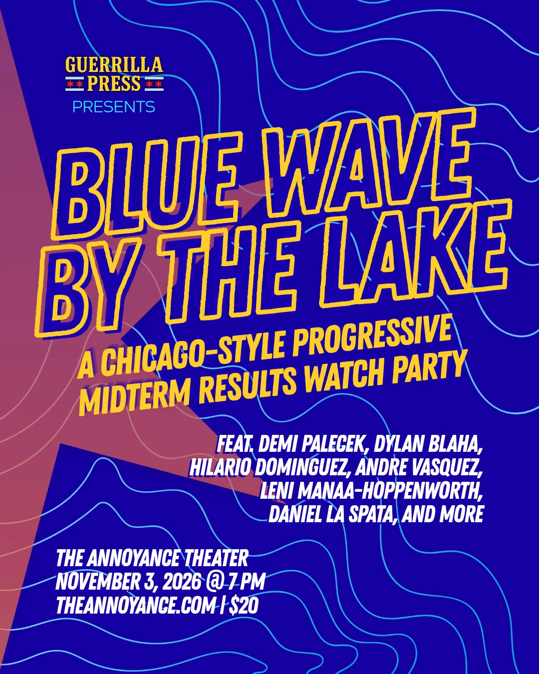 Poster for Blue Wave By The Lake