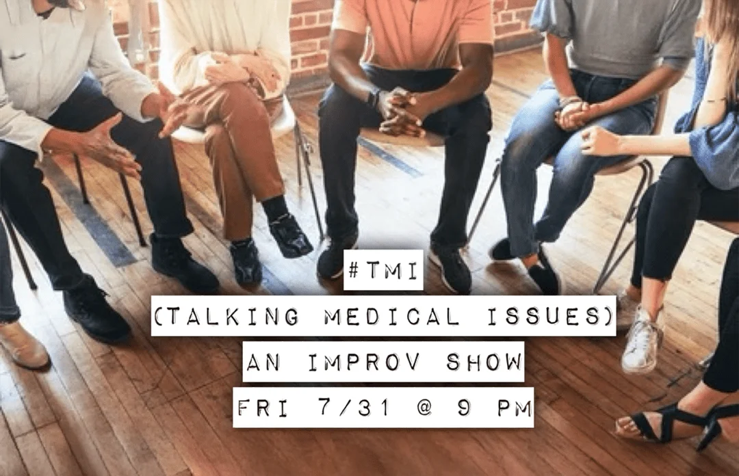 Poster for #TMI (Talking Medical Issues)