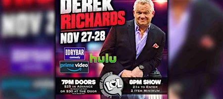 Poster for Derek Richards from Amazon Prime!