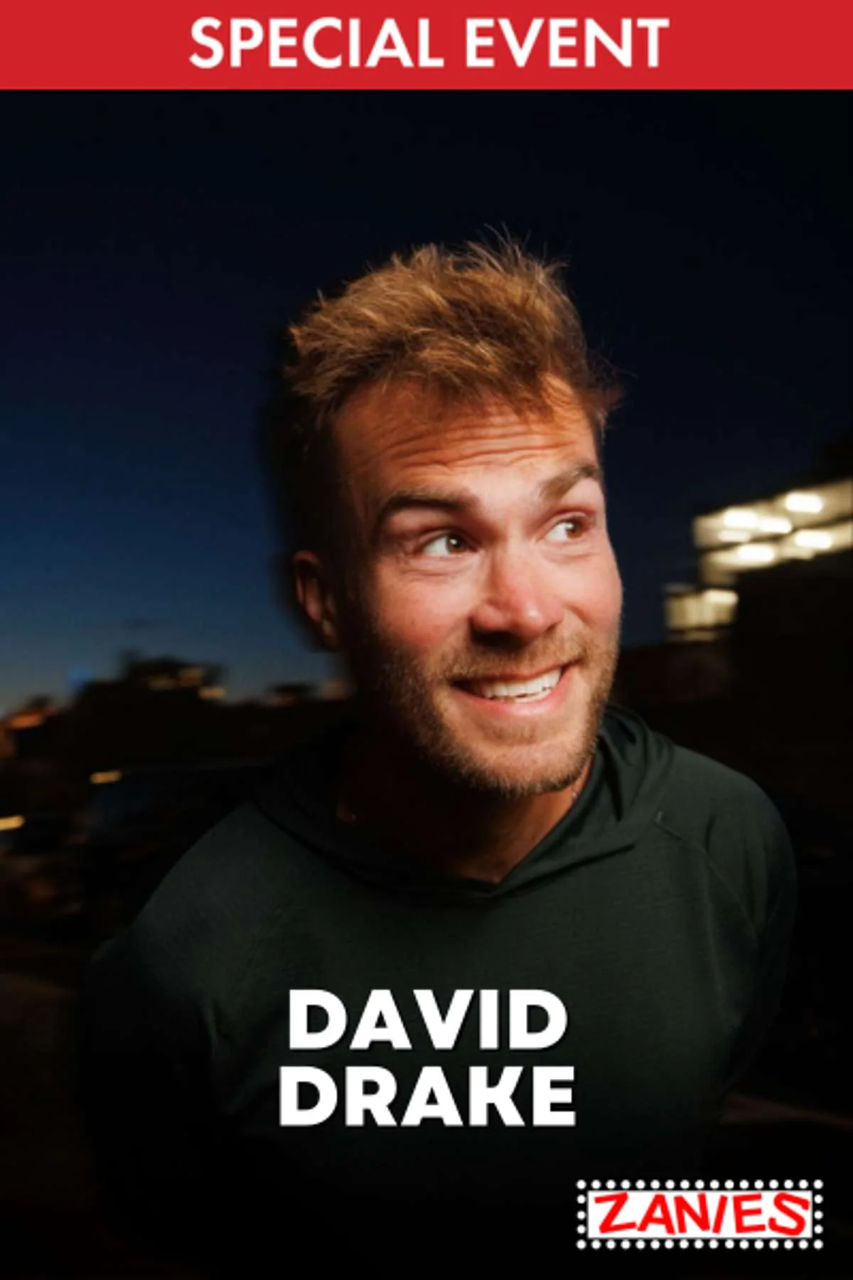 Poster for David Drake – Special Event