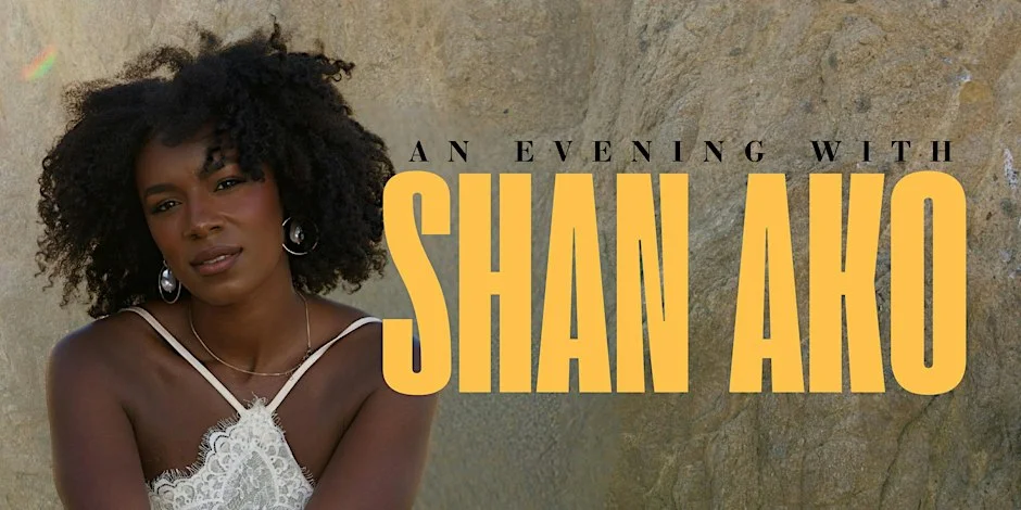 Poster for An Evening with Shan Ako