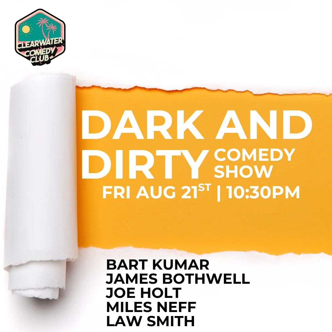 Poster for The Dark & Dirty Comedy Show