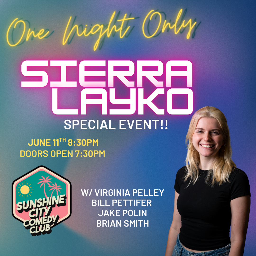 Poster for Headliner Sierra Layko