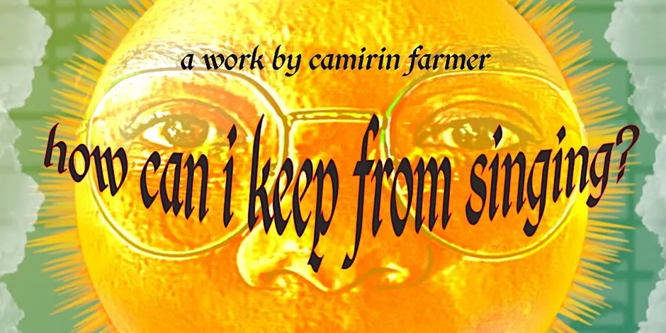 Poster for how can i keep from singing?
