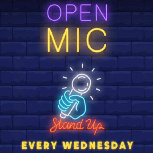 Poster for Open Mic Night