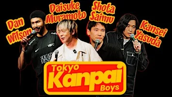 Poster for Tokyo Kanpai Boys Live Show @ High Line Comedy Club