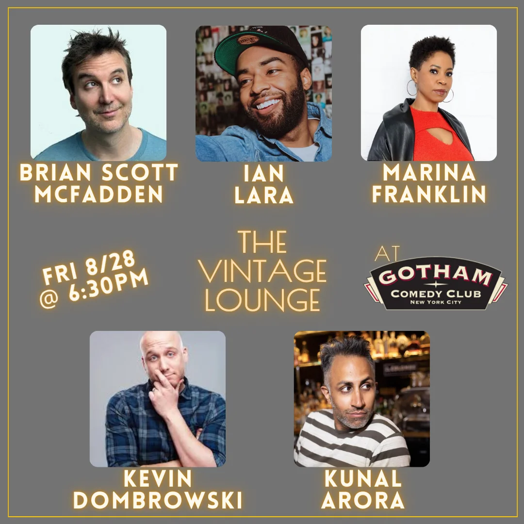 Poster for The Gotham All-Stars (The Vintage Lounge)